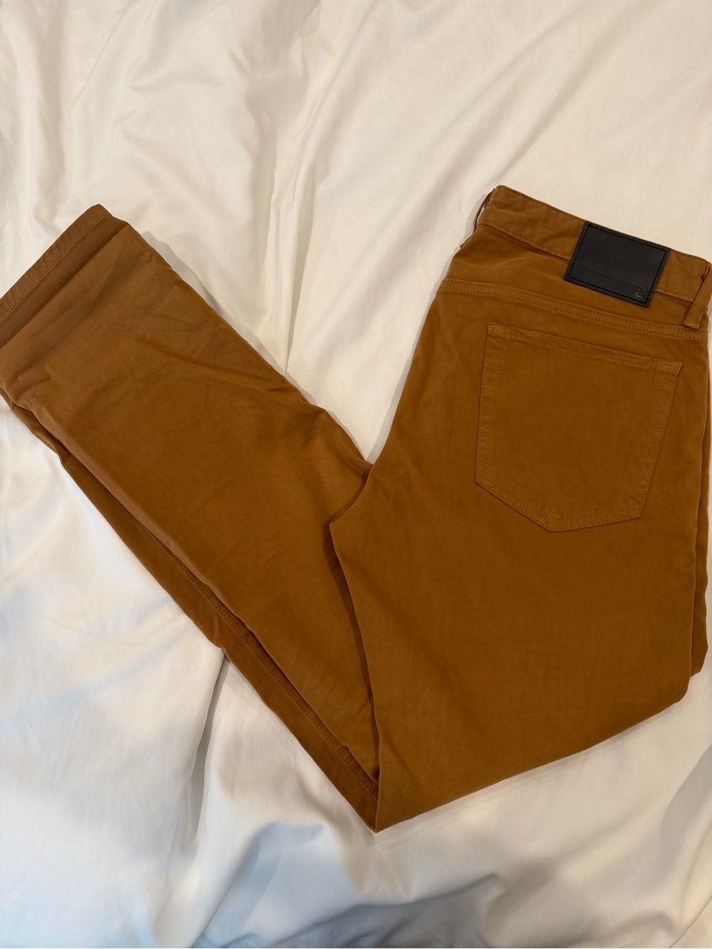 Bonobos Slim sueded Pants in Camel